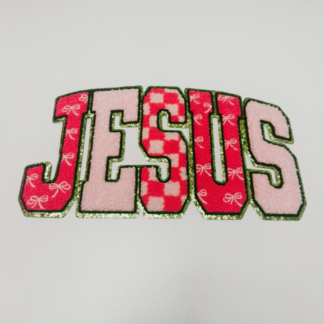 10.5 ” JESUS - Chenille Patch
