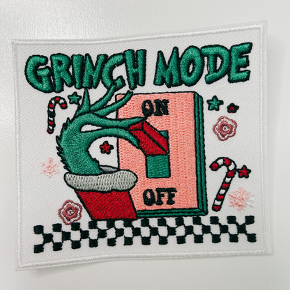 3" G Mode -  Embroidered Hat Patch