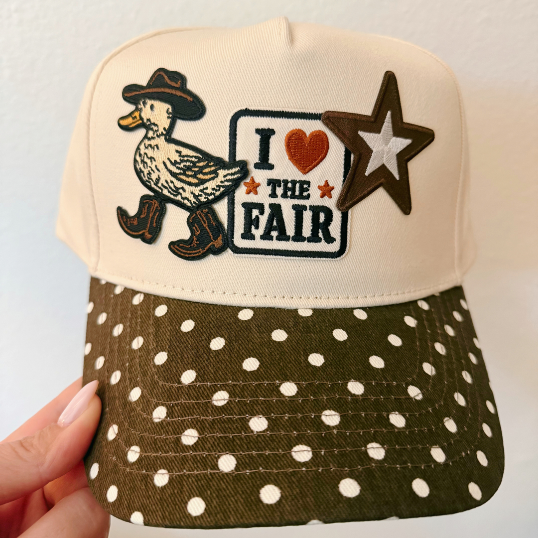 I Heart the Fair Limited-Edition Western Patch Hat | TEELUX