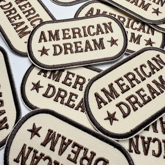 3" American Dream - Embroidered Hat Patch