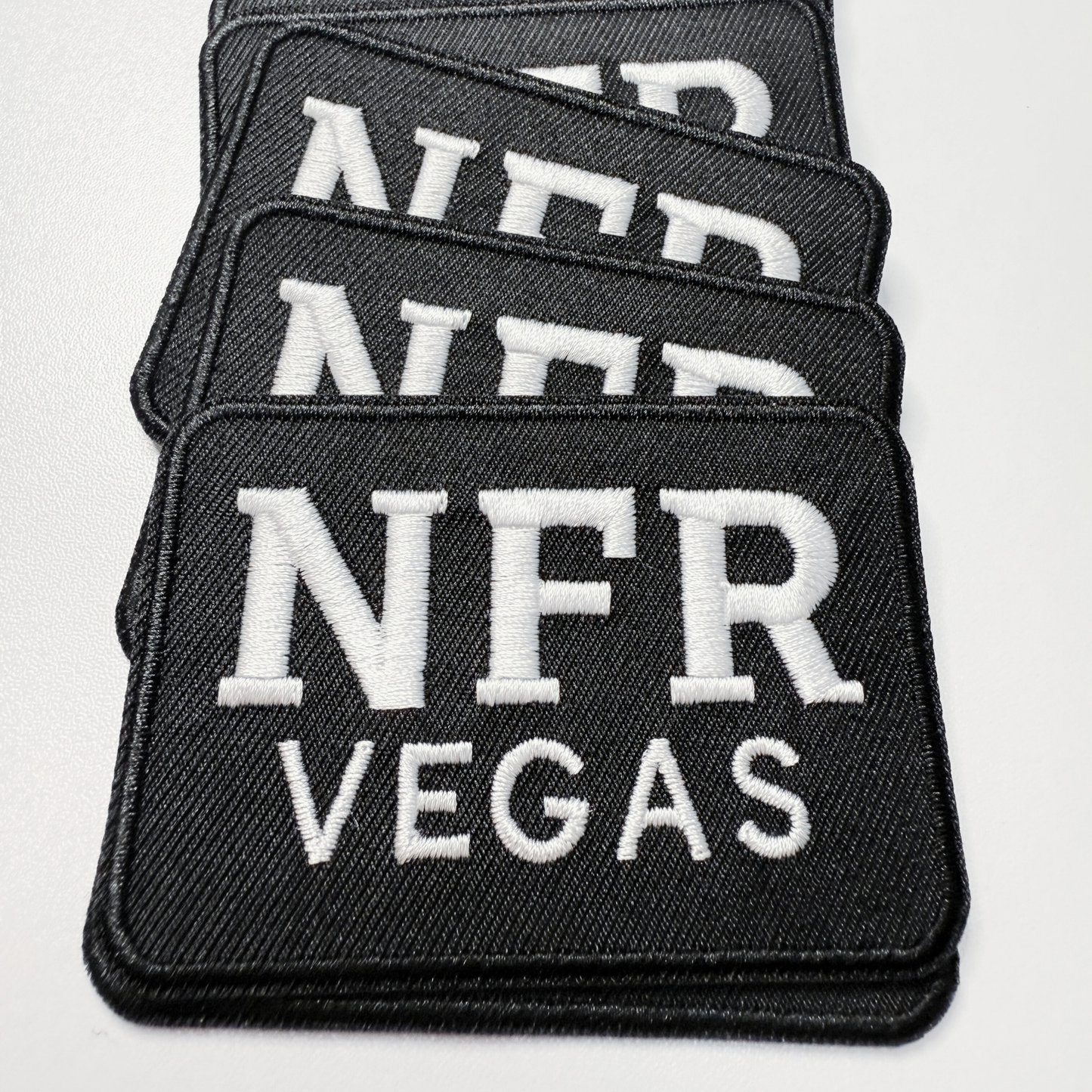 3" NFR Vegas -  Embroidered Hat Patch