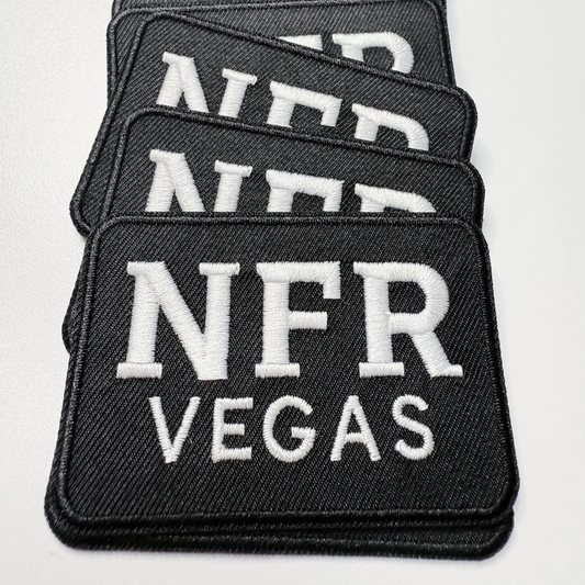 3" NFR Vegas -  Embroidered Hat Patch