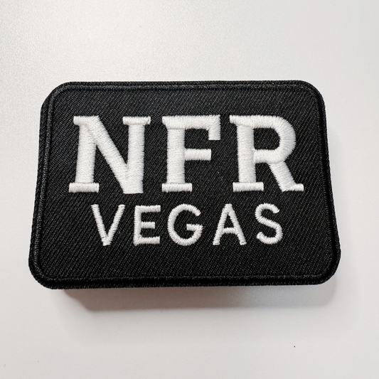 3" NFR Vegas - Embroidered Hat Patch