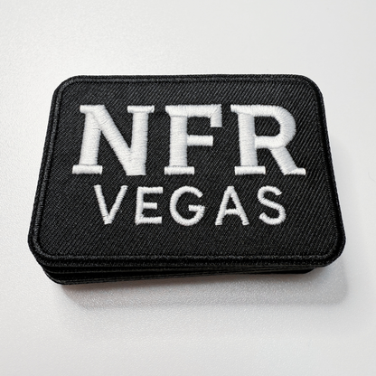3" NFR Vegas -  Embroidered Hat Patch