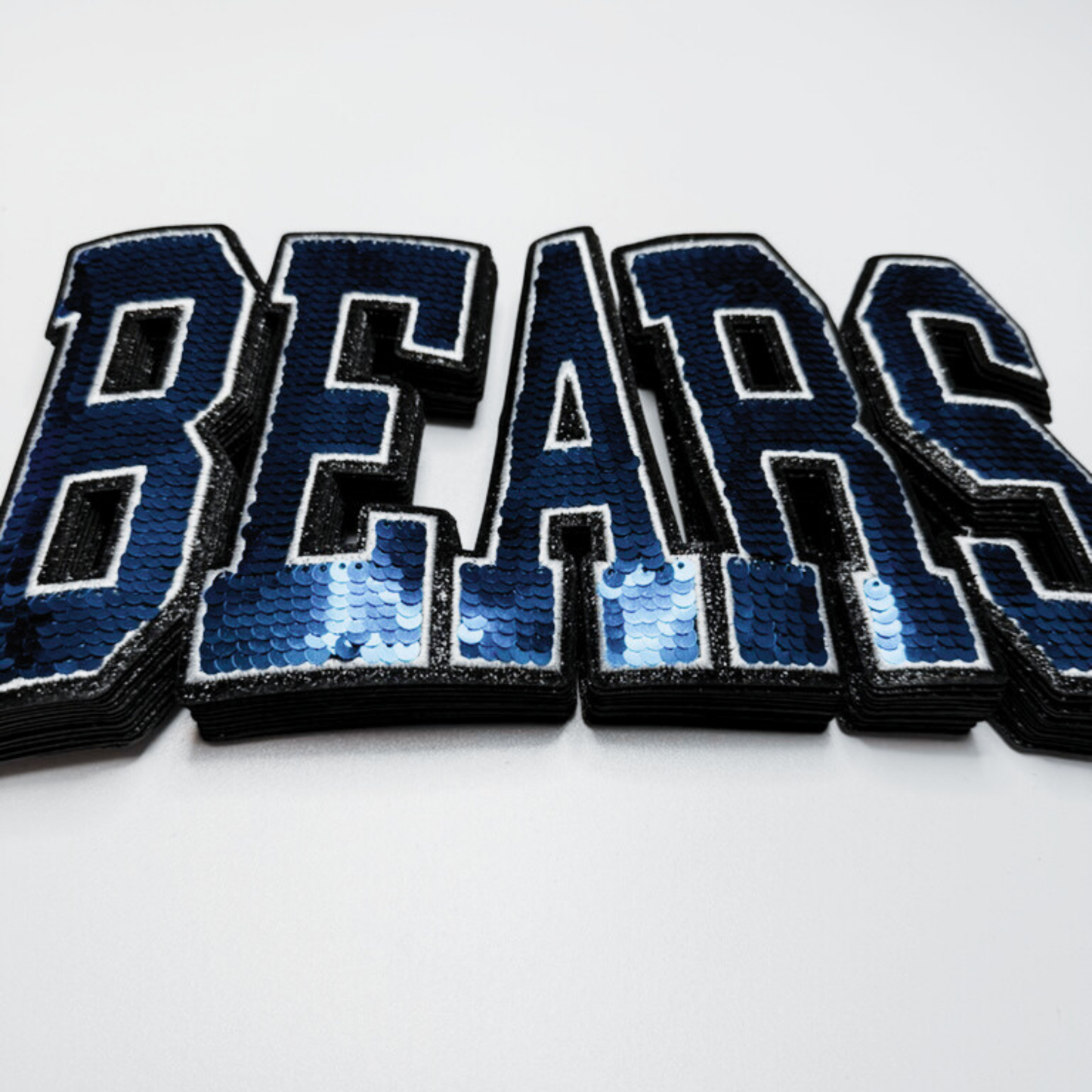 10.5" BEARS - SEQUIN Patch