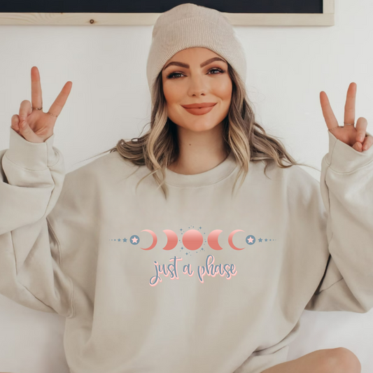 (Shirt Not Included) Just a Phase - Clear Film Transfer