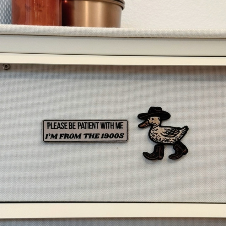 VELCRO - Western Duck -  Embroidered Patch