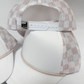 TEELUX - TRUCKER HAT BLANK - Beige Neutral Checkered