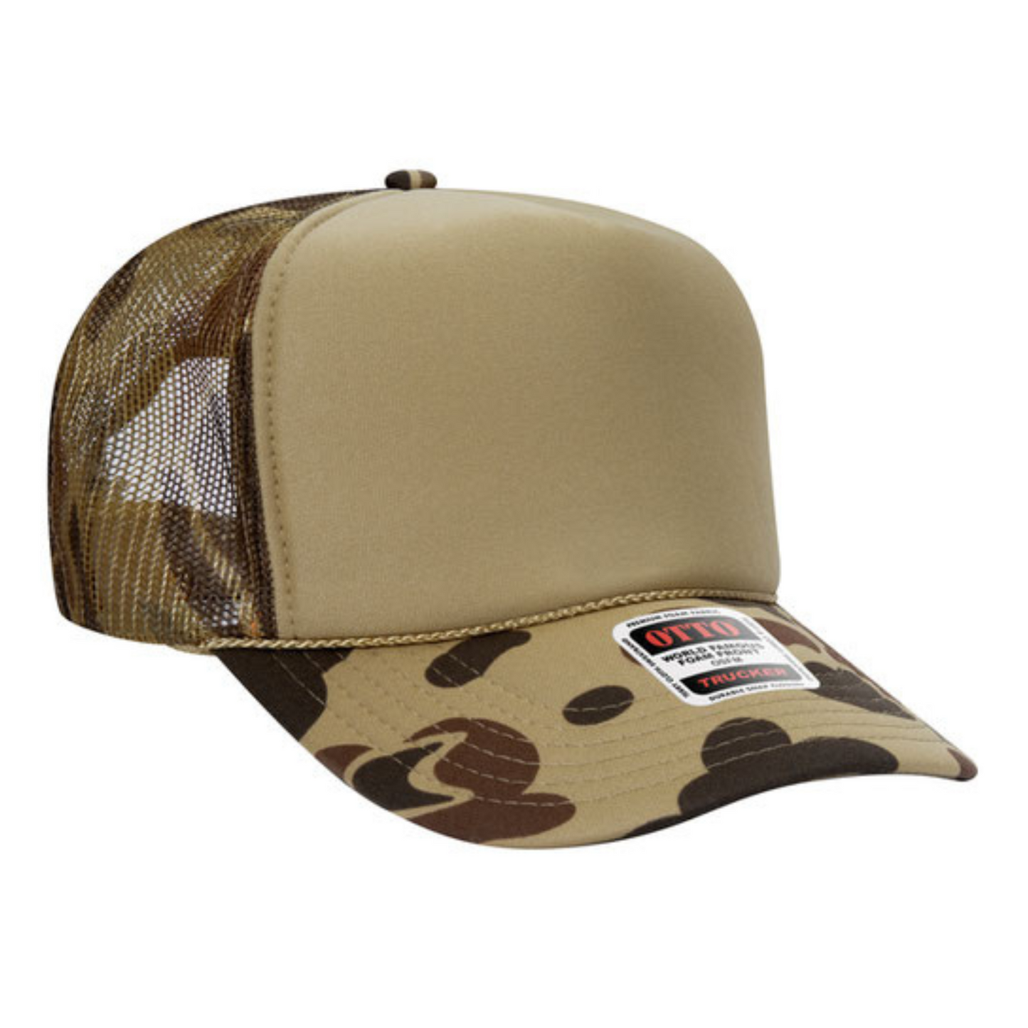BLANK OTTO TRUCKER HAT -  Choose from available Colors