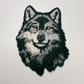 2" WOLF -  Embroidered Hat Patch