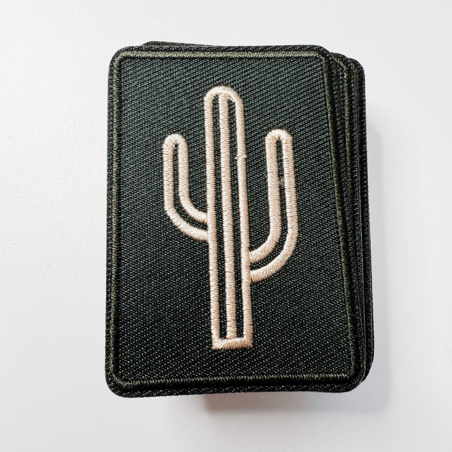2" Cactus - Embroidered Hat Patch