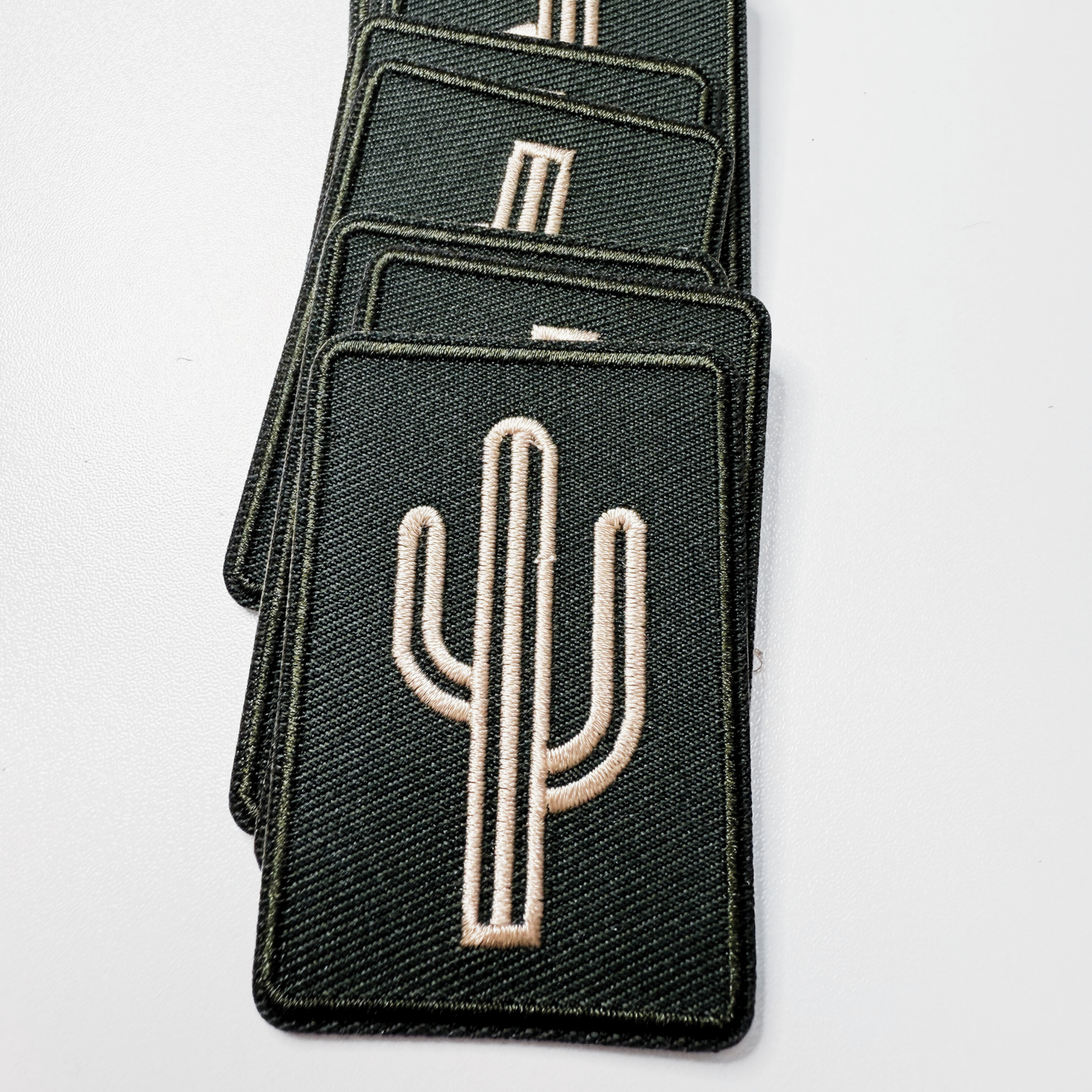 2" Cactus - Embroidered Hat Patch