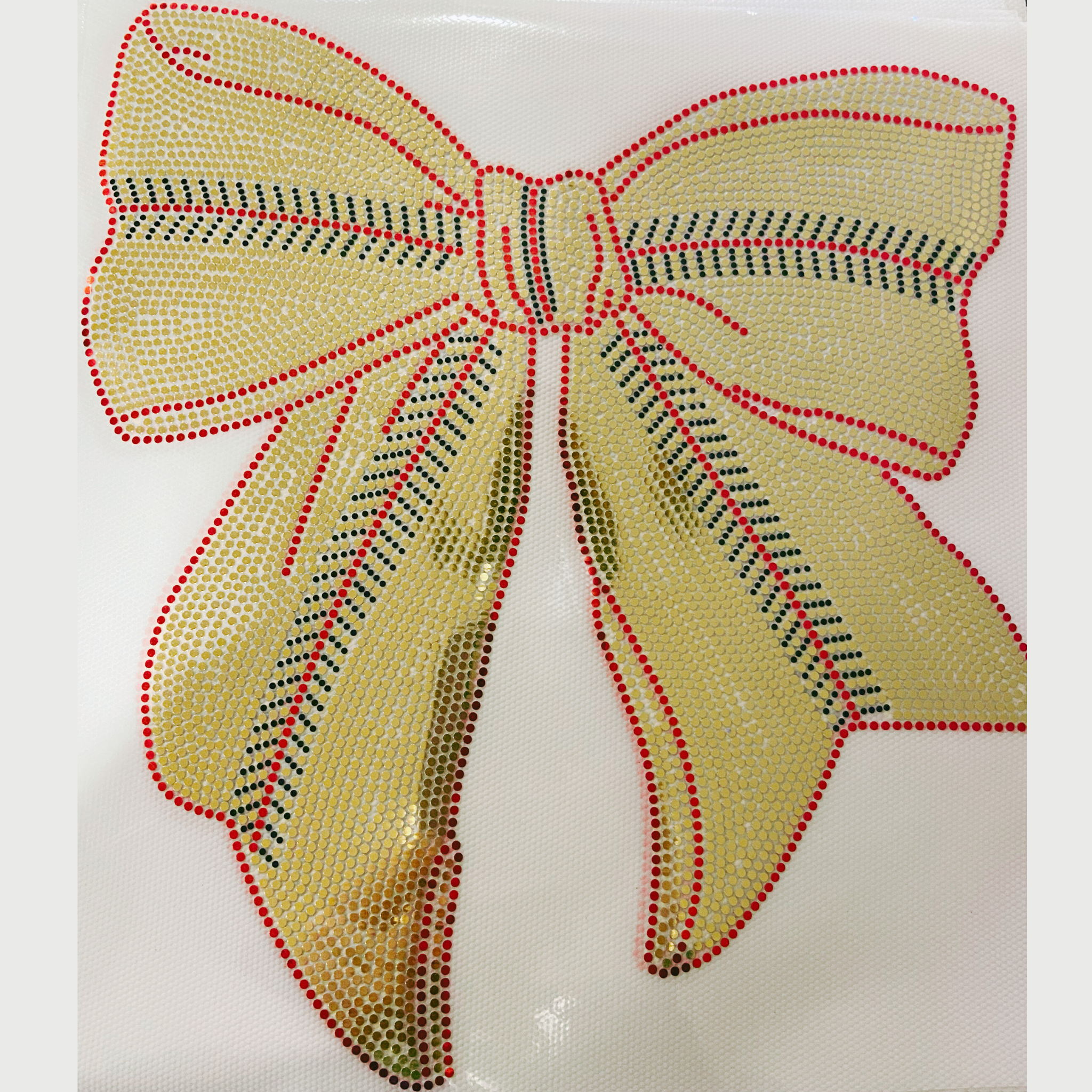 Softball Bow - SPANGLE - COLD PEEL – TEELUX