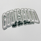4" God Is Good -  Embroidered Hat Patch