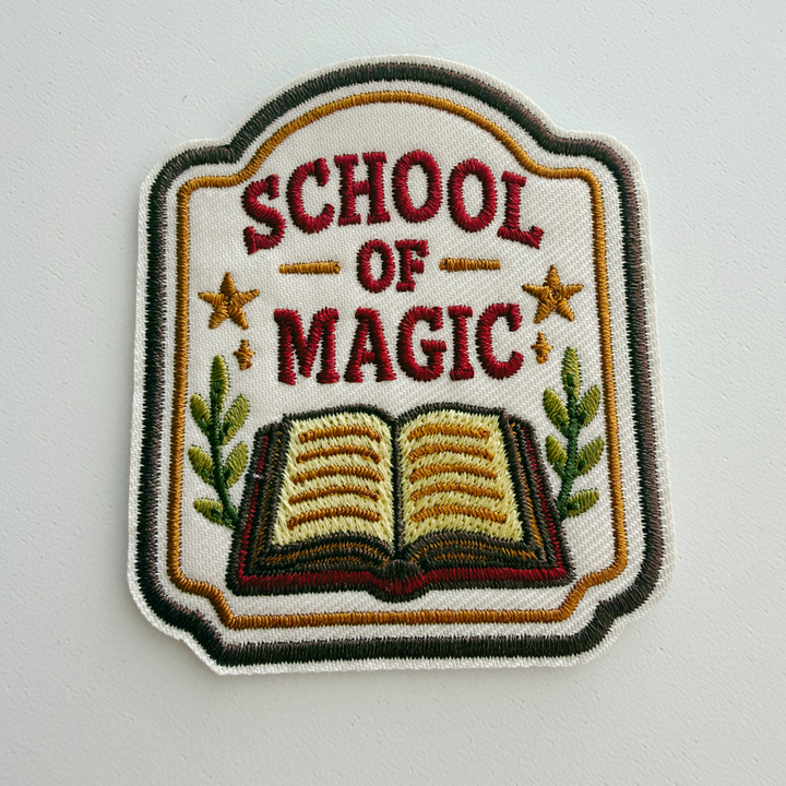 2.5" School of Magic -  Embroidered Patch