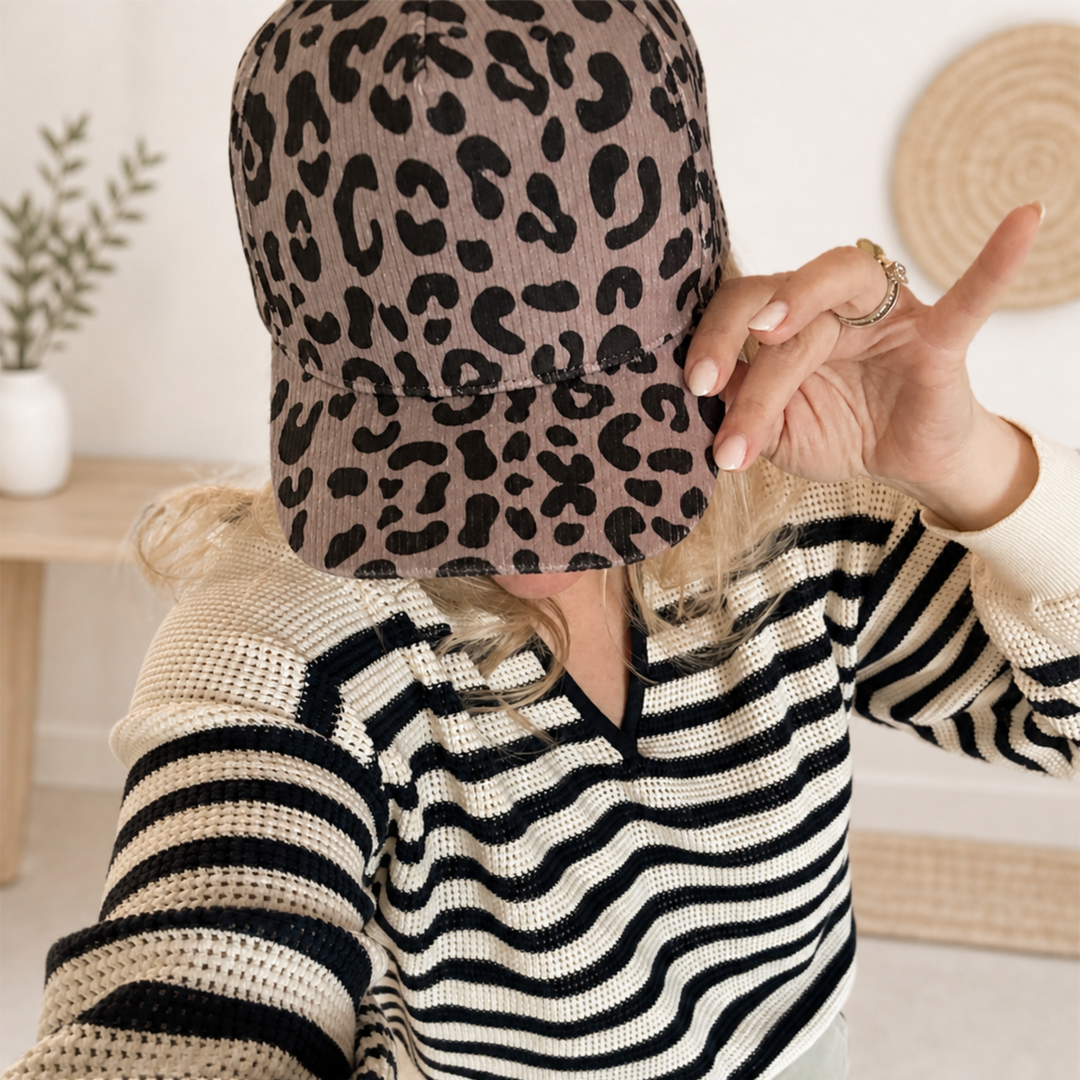 TEELUX - Wildside Distressed Corduroy Hat (BLANK HAT)
