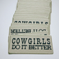 4"  COWGIRLS Do It Better  -  Embroidered Hat Patch