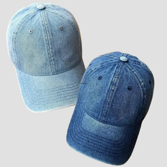 TEELUX - Denim Hat - Light & Mid Wash