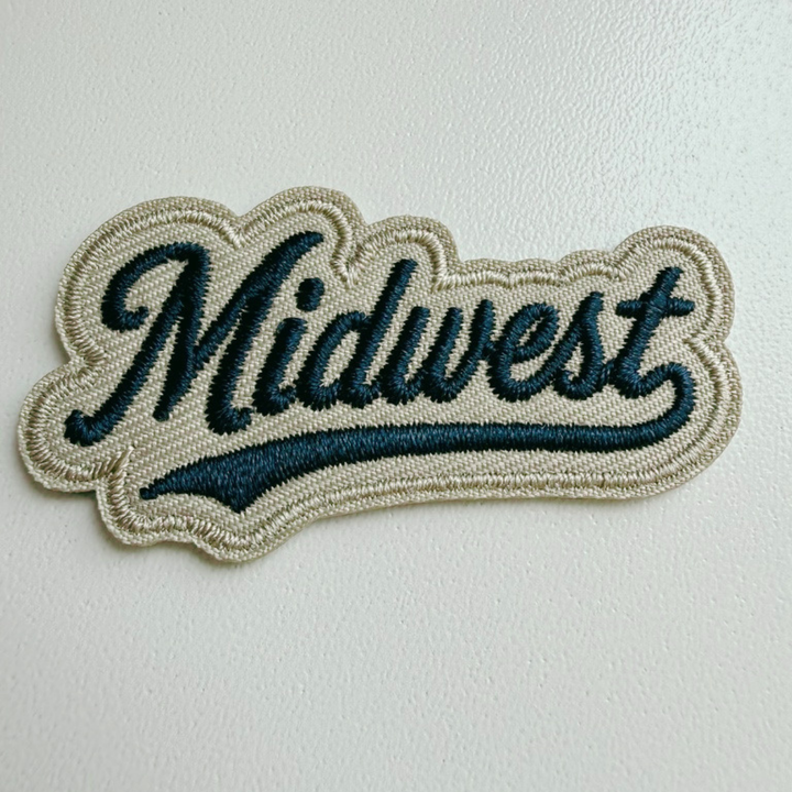 2" Midwest - Embroidered Hat Patch