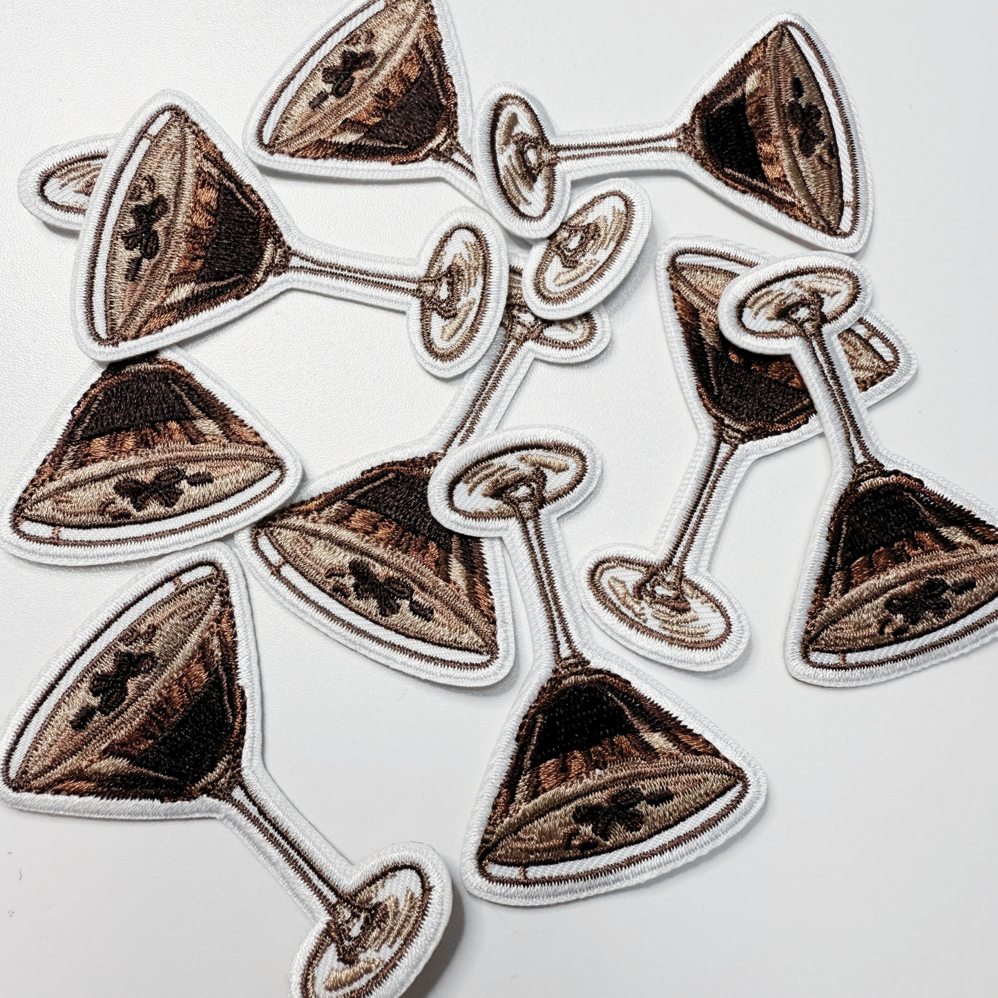 2.5" Espresso Martini - Embroidered Hat Patch