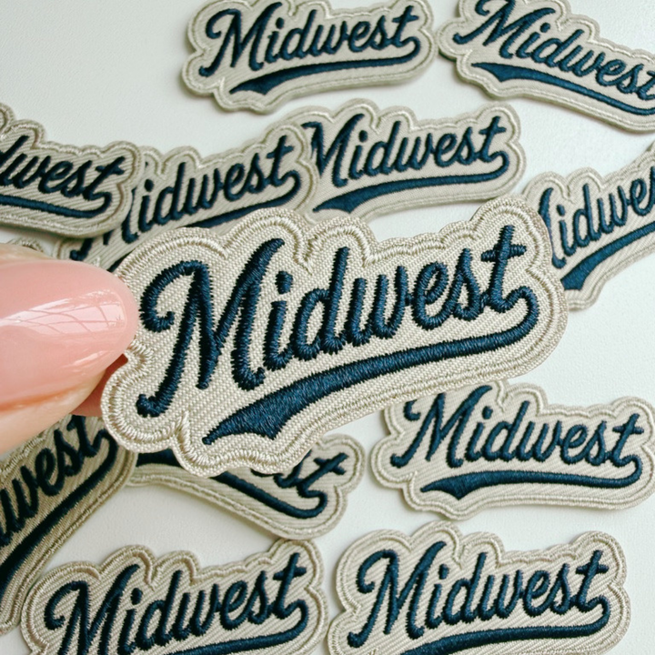 2" Midwest - Embroidered Hat Patch