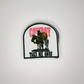 3" Cowboy Take me away  -  Embroidered Hat Patch