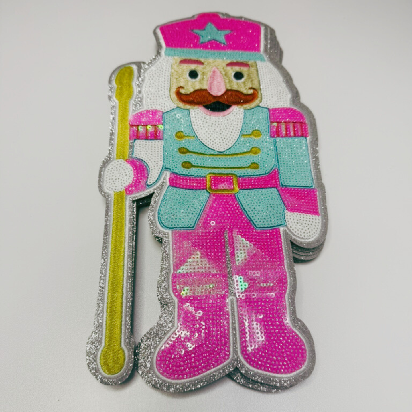 10"  Nutcracker - SEQUIN Patch