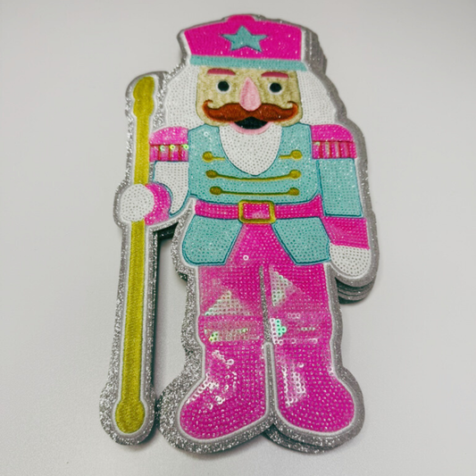 10"  Nutcracker - SEQUIN Patch