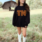 (shirt not included)Tennessee TN in Bright Orange -  Screen print Transfer