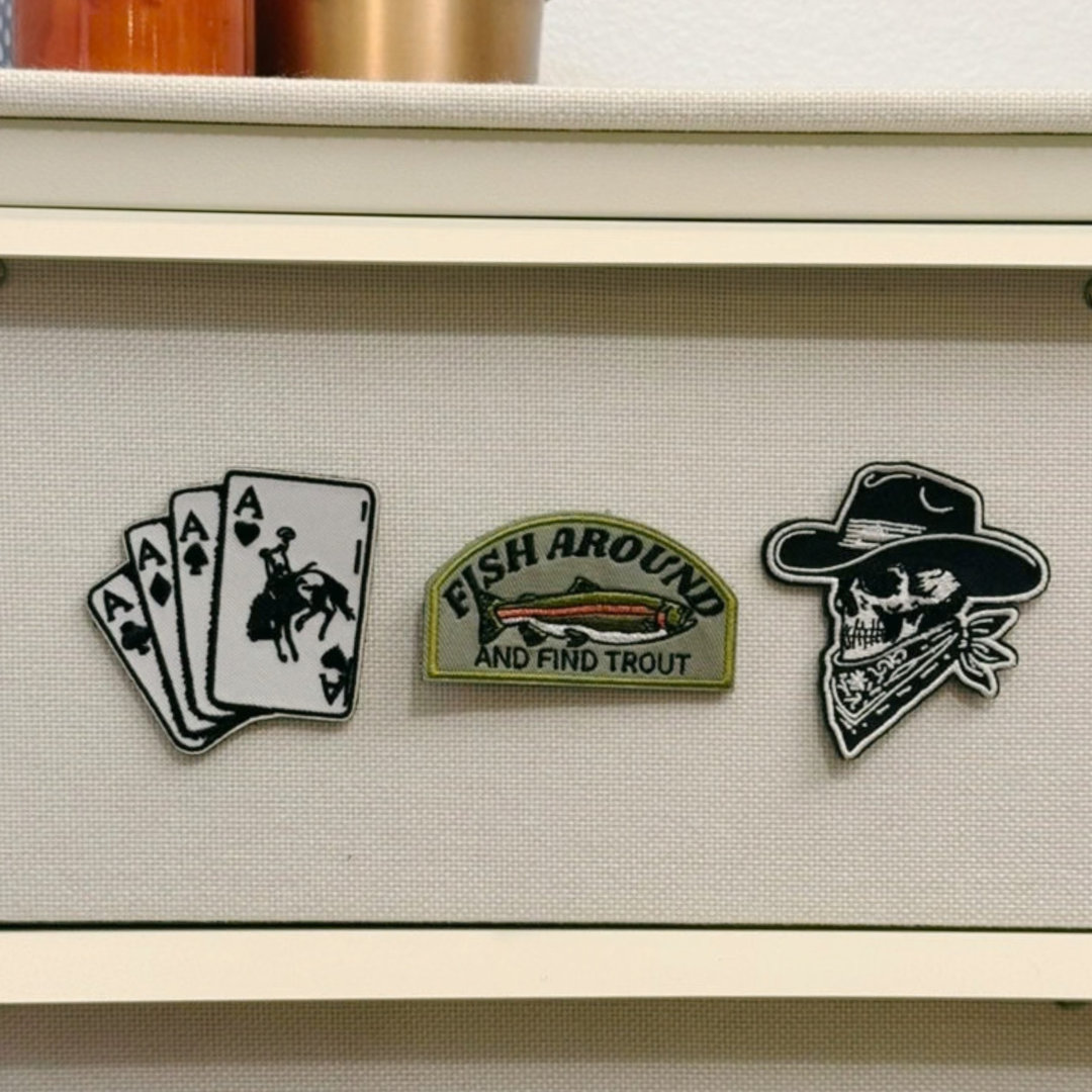 VELCRO - Bucking Aces -  Embroidered Patch