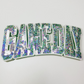 10.5” GAME DAY Iridescent  - SEQUIN Patch