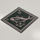 3" Fishing  Patch  -  Embroidered Hat Patch