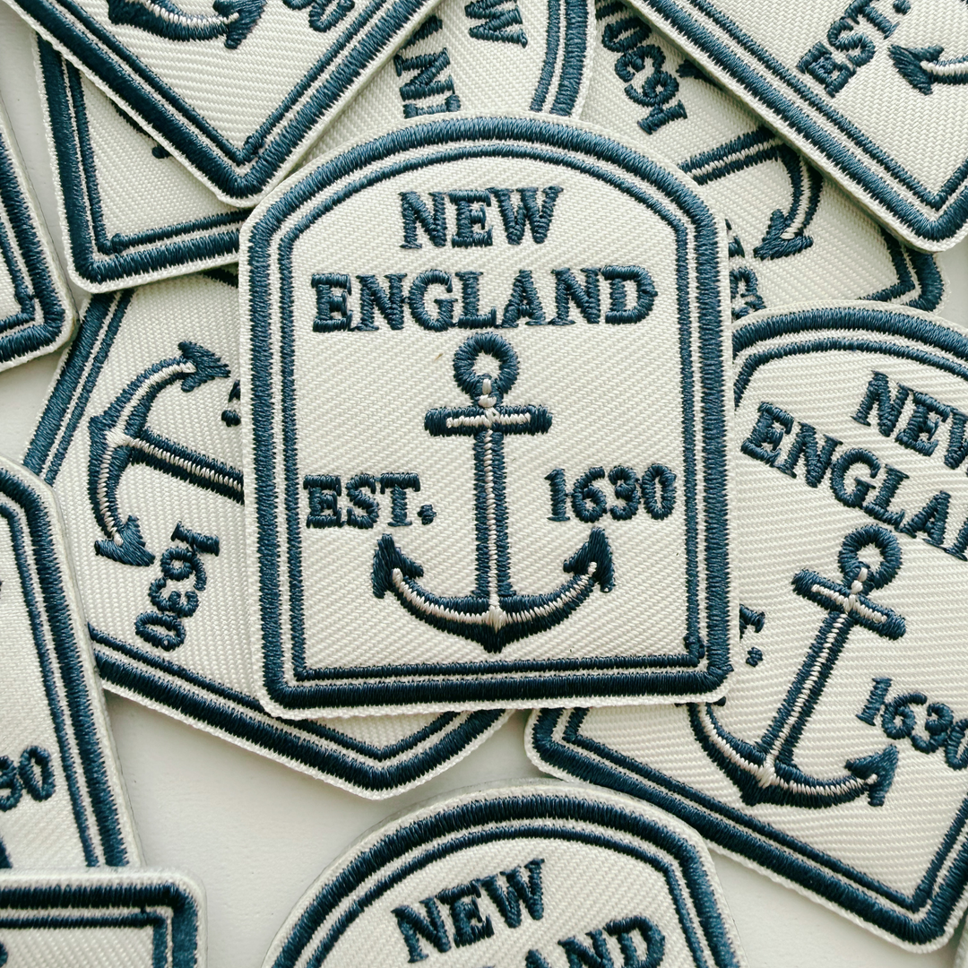 2" New England EST 1630 -  Embroidered Patch