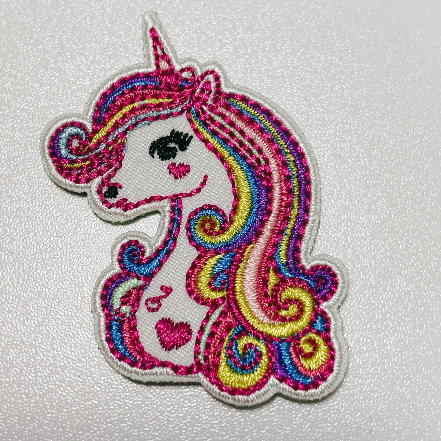 2" Unicorn  -  Embroidered Hat Patch