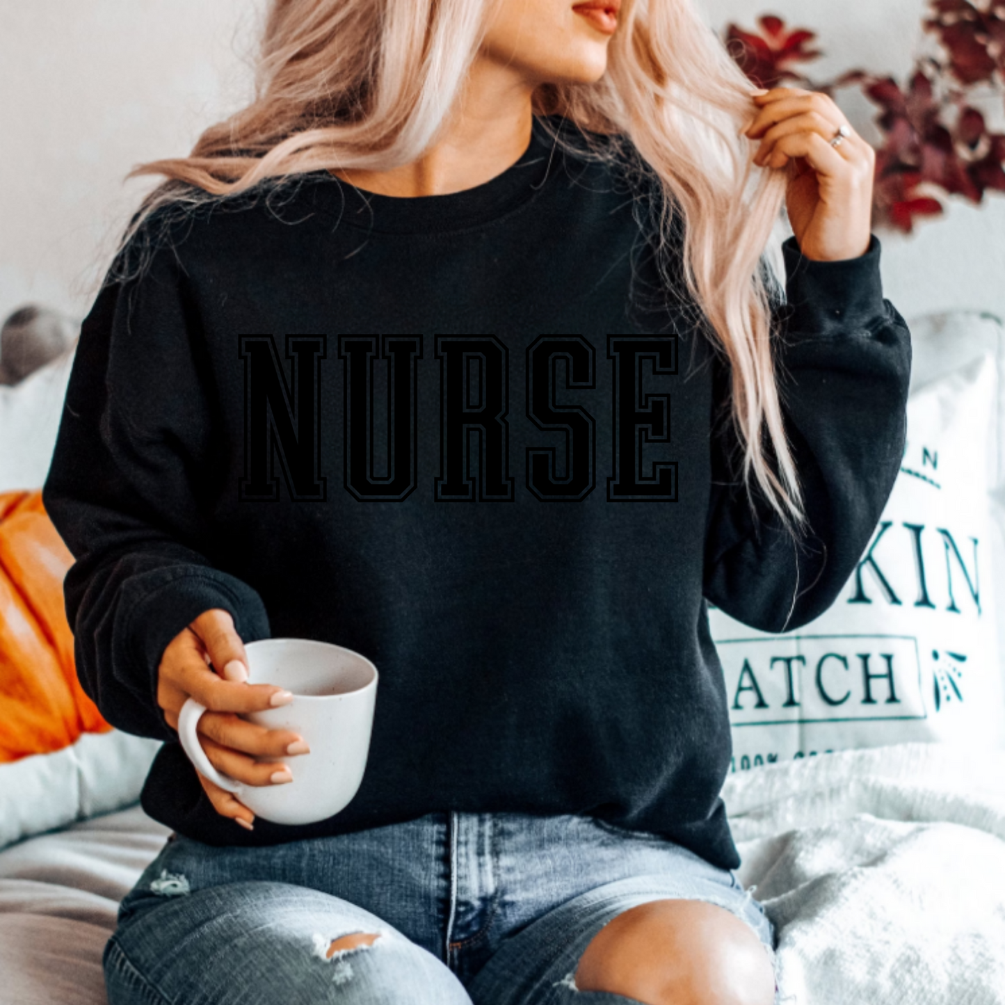 (Shirt not Included) NURSE  - CLEAR FILM Transfer