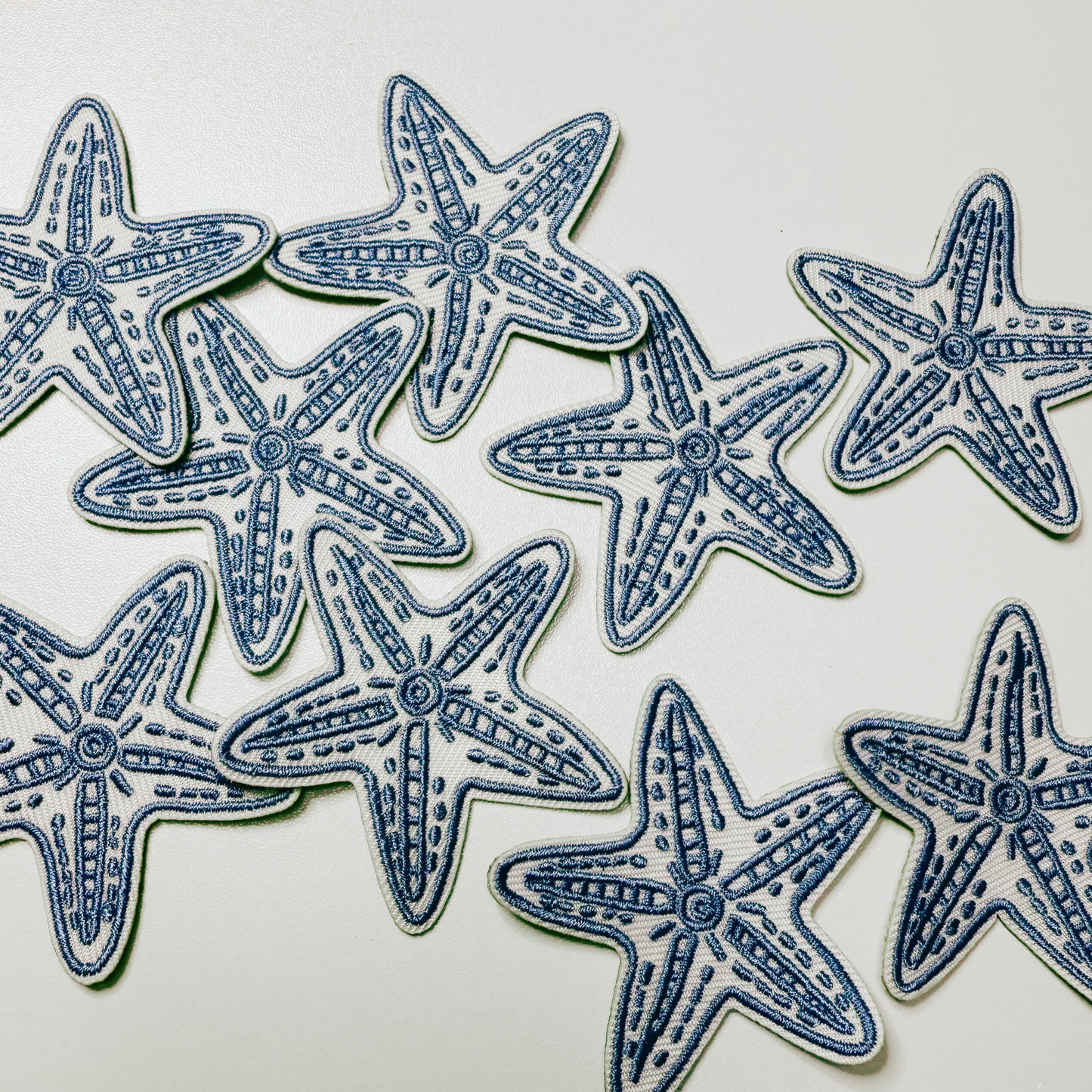 2" Starfish  - Embroidered Hat Patch
