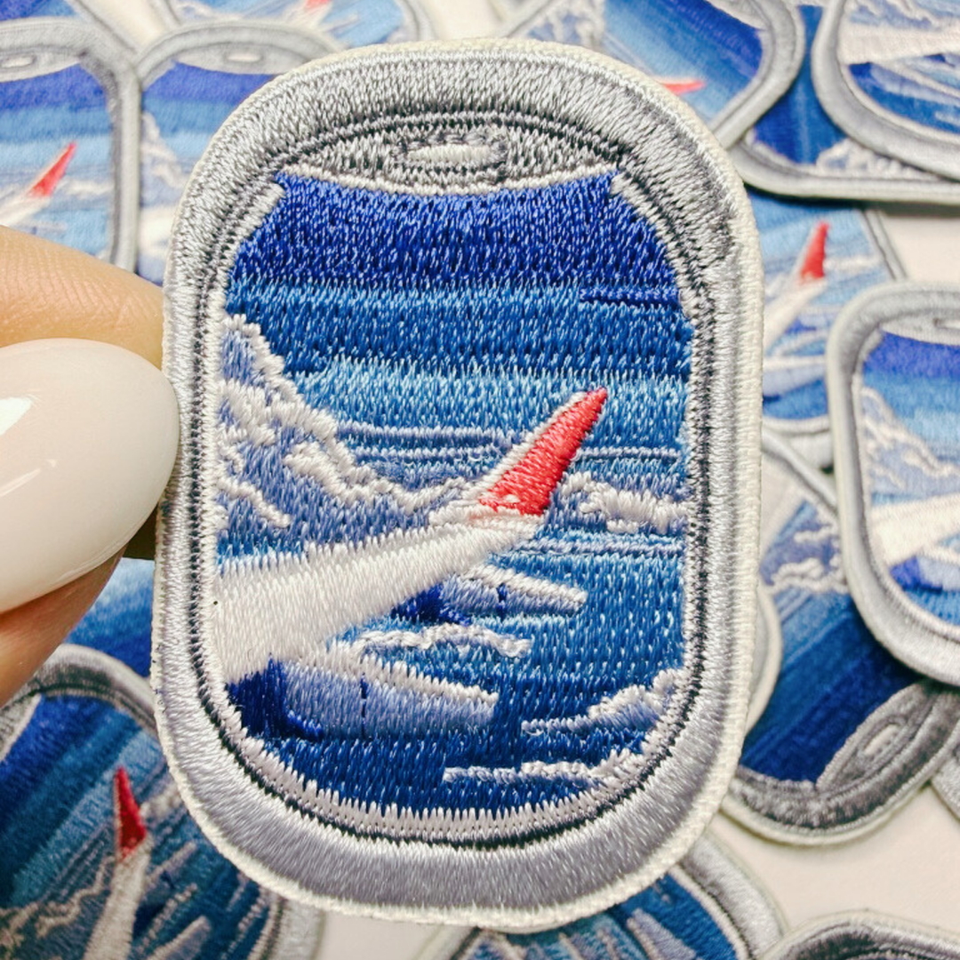 2" Window Seat -  Embroidered Hat Patch