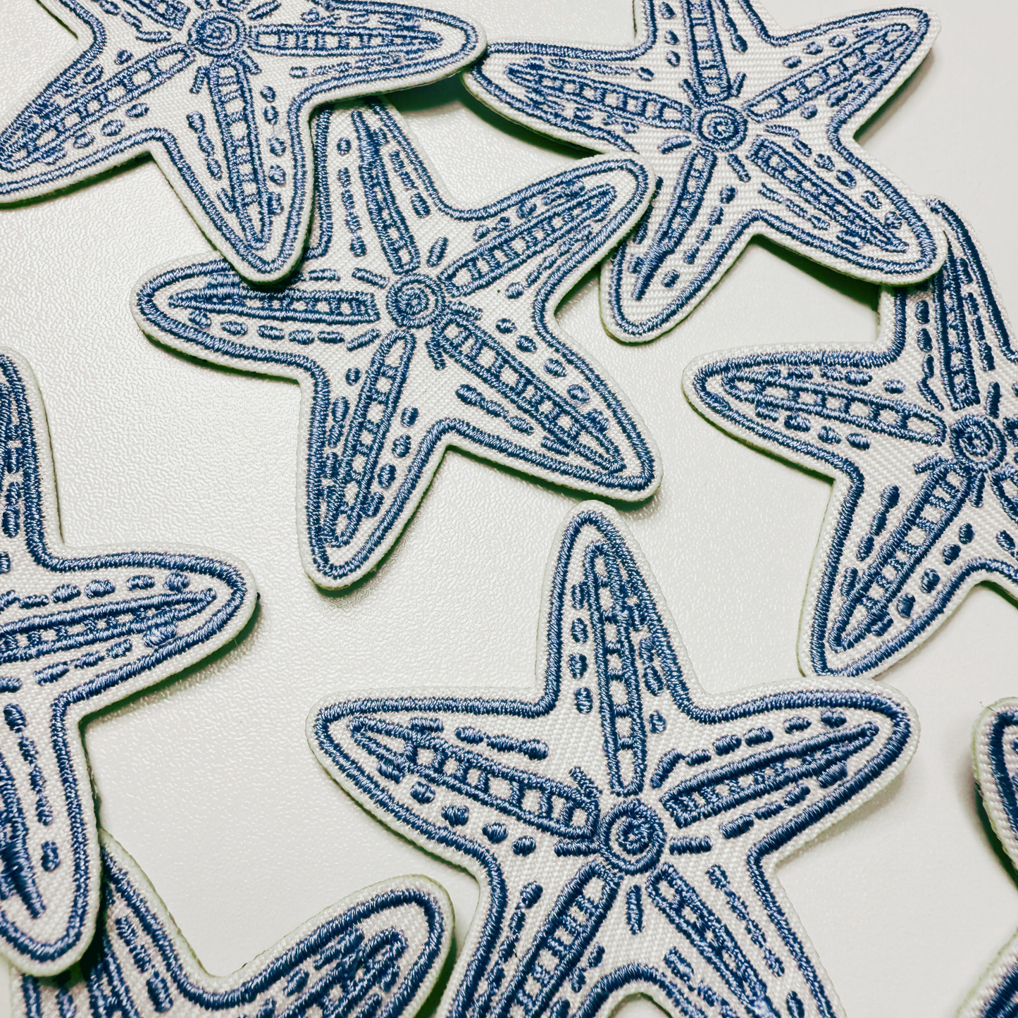 2" Starfish  - Embroidered Hat Patch