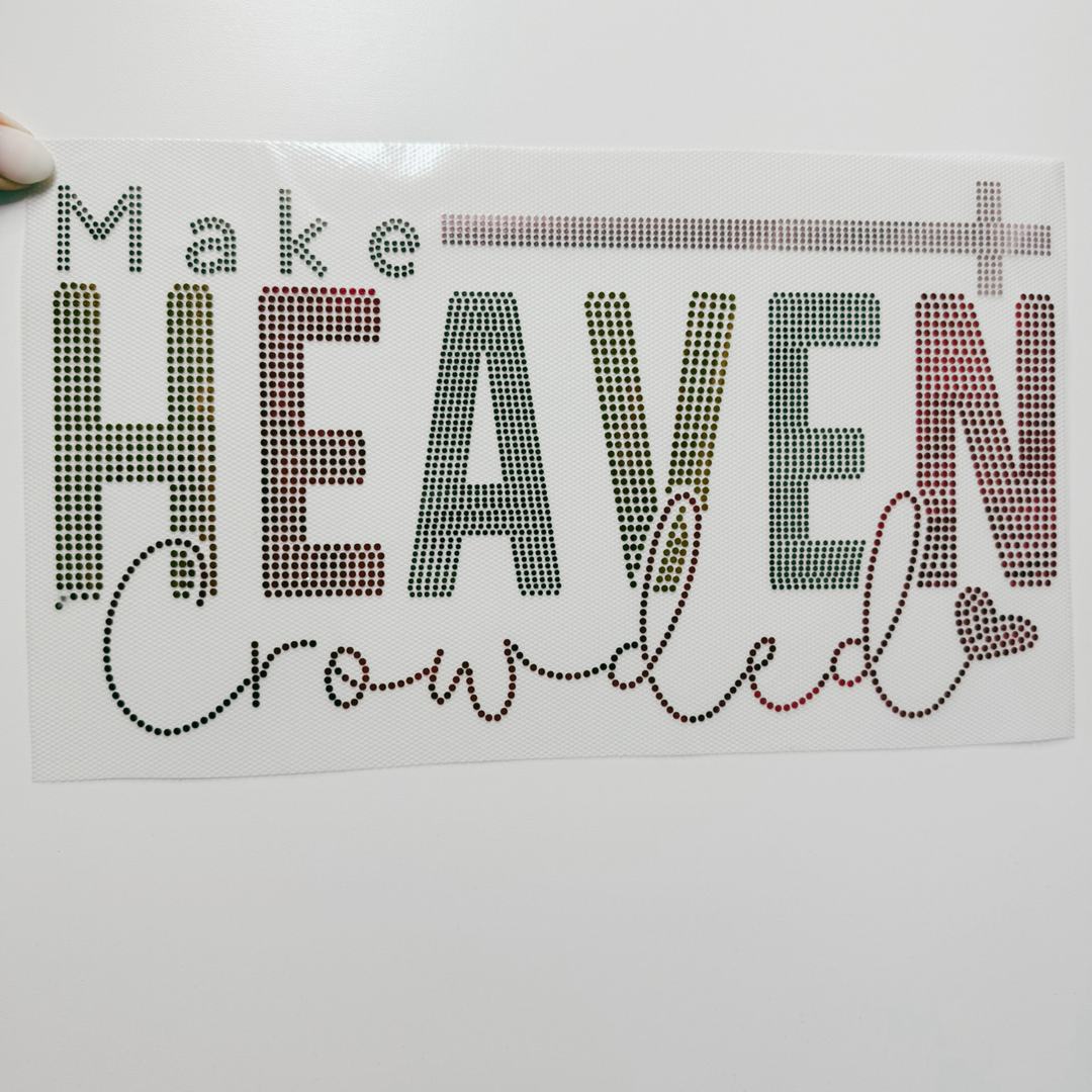 11" Make Heaven Crowded - SPANGLE  COLD PEEL