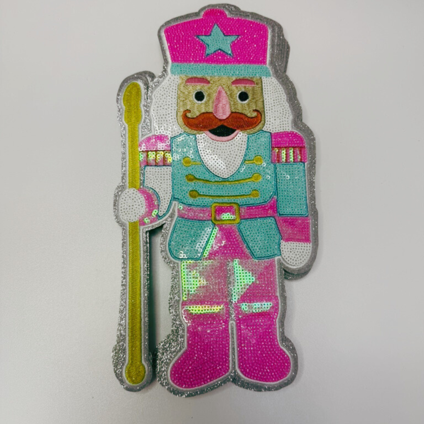 10"  Nutcracker - SEQUIN Patch