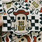 3" Boo Haw Cowboy Ghost -  Embroidered Hat Patch