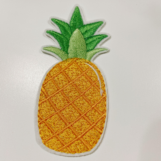 3.5" Pineapple - Embroidered Hat Patch