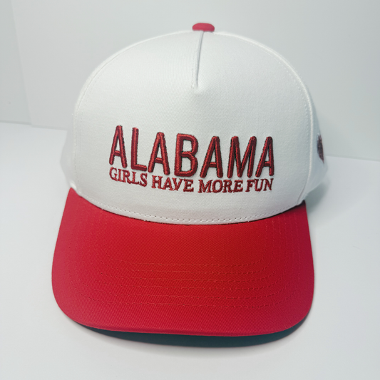 TRR - Cotton Structured Hat - ALABAMA Girls Have More fun
