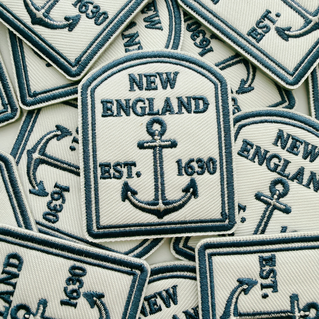2" New England EST 1630 -  Embroidered Patch