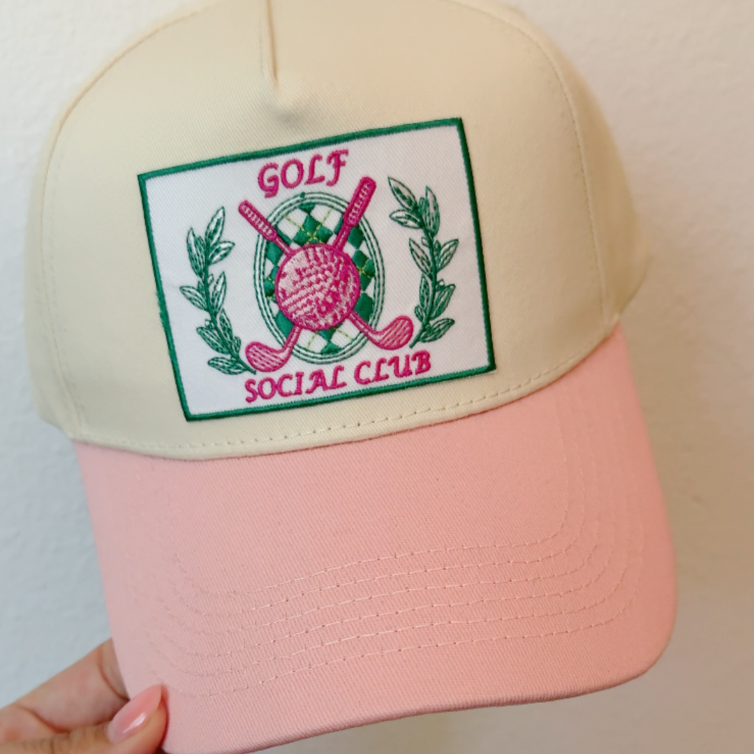 TEELUX - Golf Social Club patched  - Structured Hat