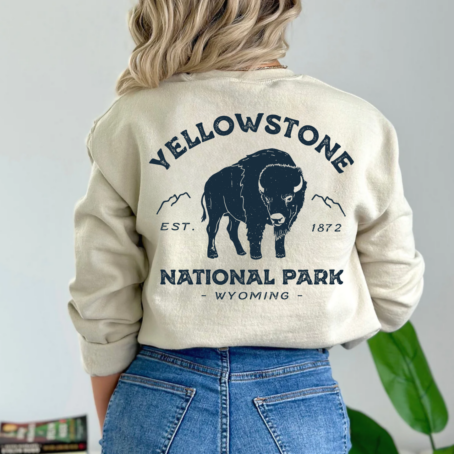 (shirt not included) Yellowstone National Park  - Screen print Transfer