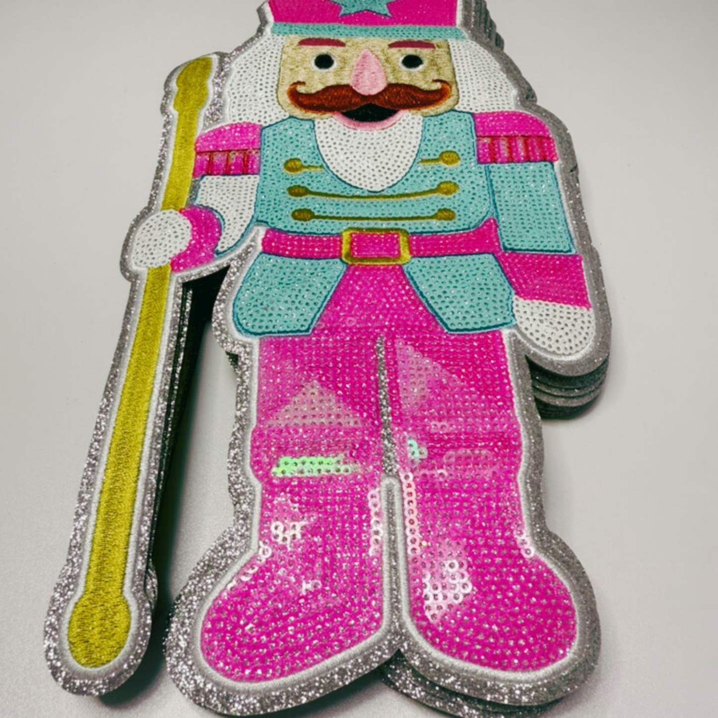 10"  Nutcracker - SEQUIN Patch