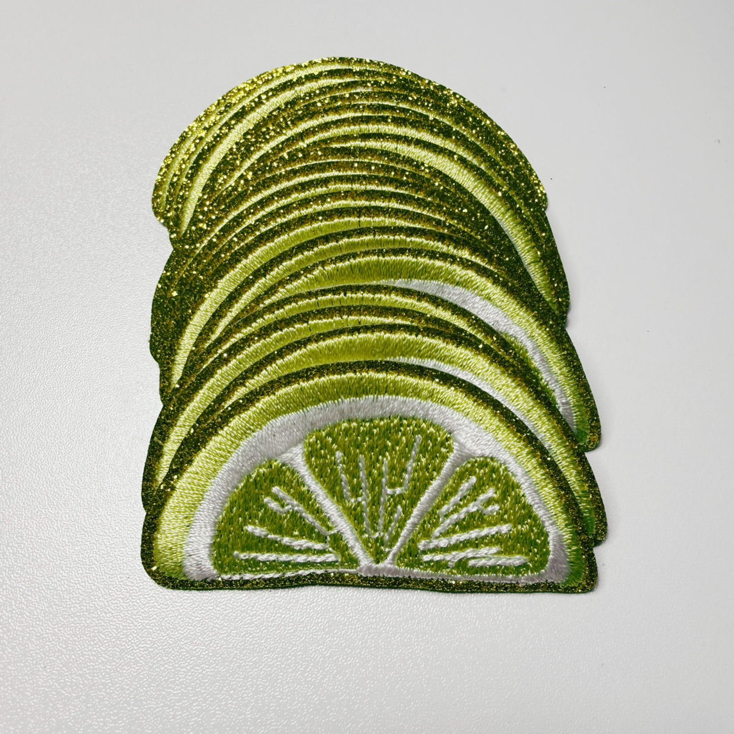 2.5" LEMON -  Embroidered Hat Patch