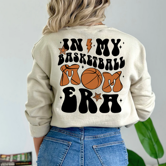 (Shirt not included) In My Basketball Mom Era - Clear Film Transfer