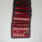 3" Touchdowns + Tequila in RED -  Embroidered Hat Patch